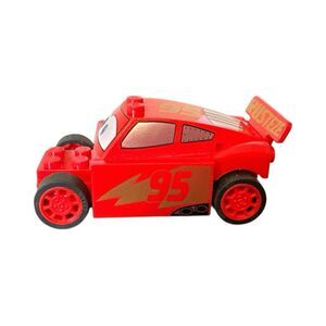 Lego Crs011 Lightning McQueen Red 'RUSTEZE Disney Cars Parts & Pieces
